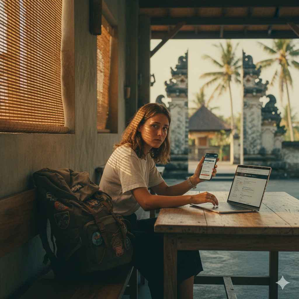 German backpacker fractured her ankle while hiking Mount Rinjani