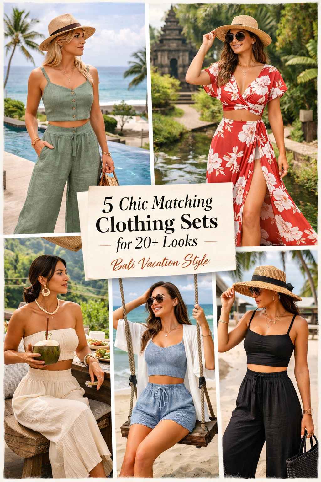 5 Chic Matching Sets for 20+ Looks