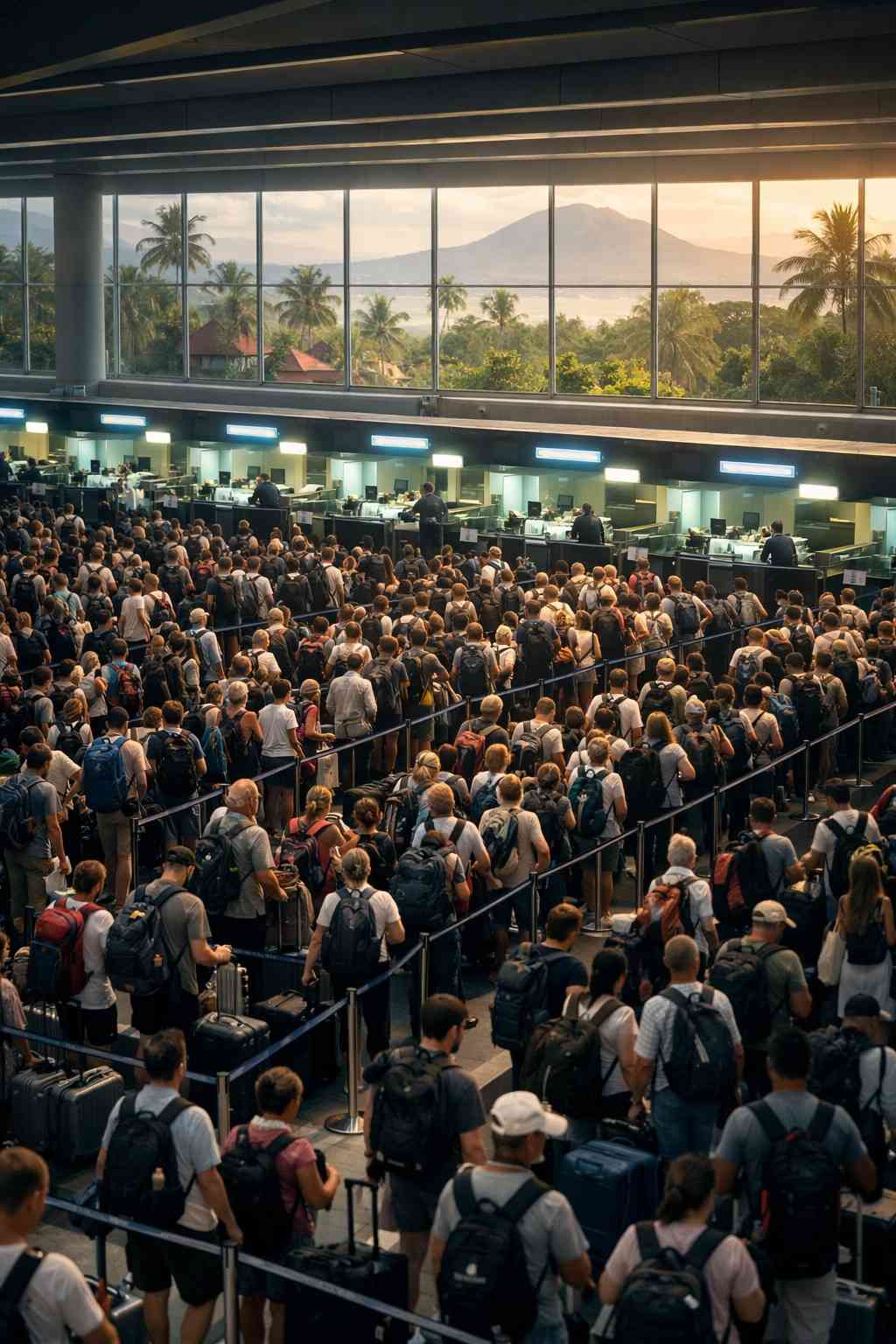 Ngurah Rai International Airport in Bali