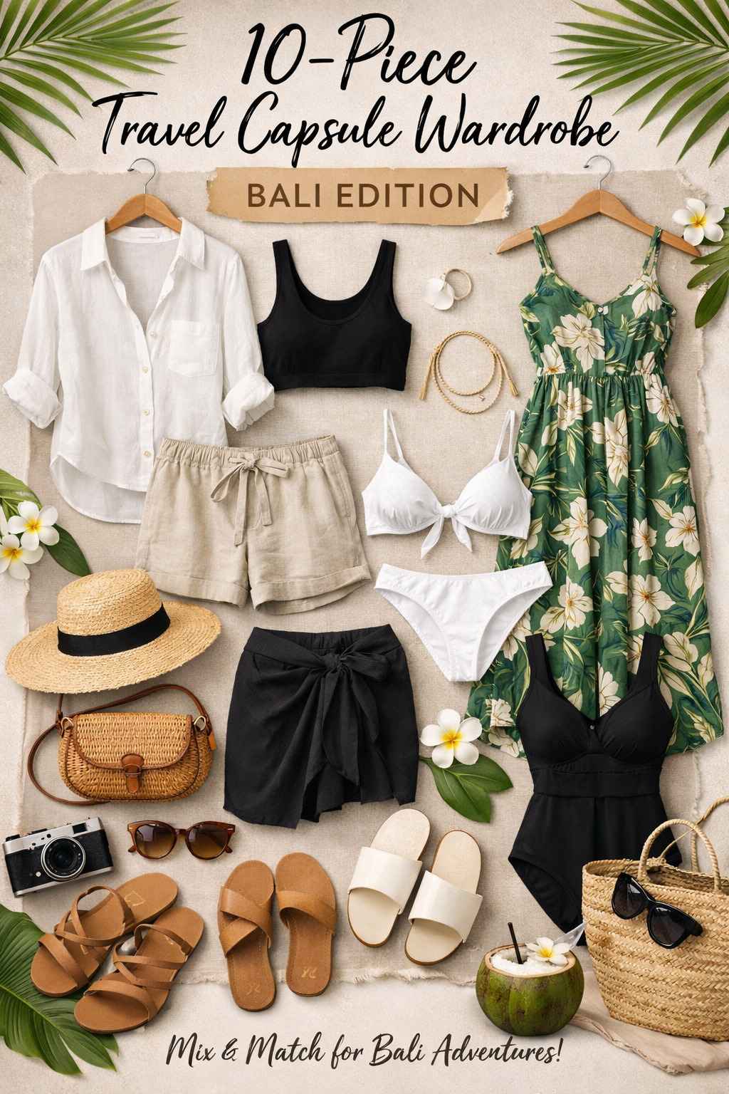 The Ultimate 10-Piece Travel Capsule Wardrobe