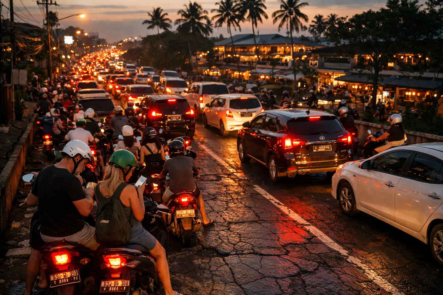 $20 Billion Bali Metro System Dream Hits Reality Check as Island Drowns in Traffic