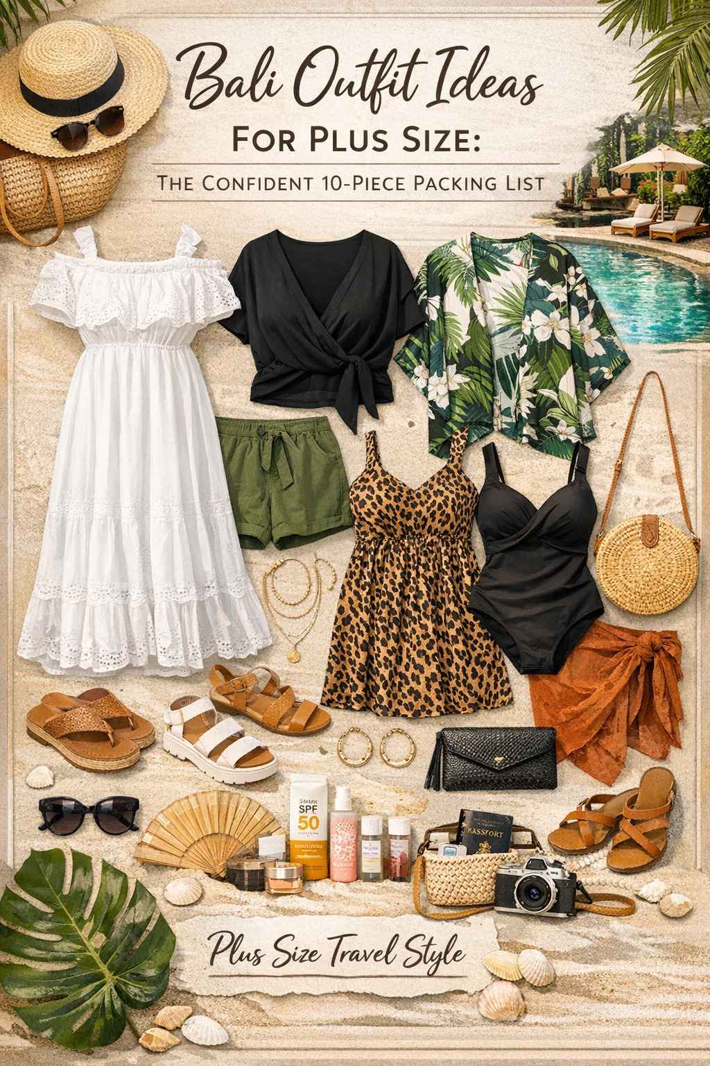 Bali Outfit Ideas For Plus Size The Confident 10-Piece Packing List