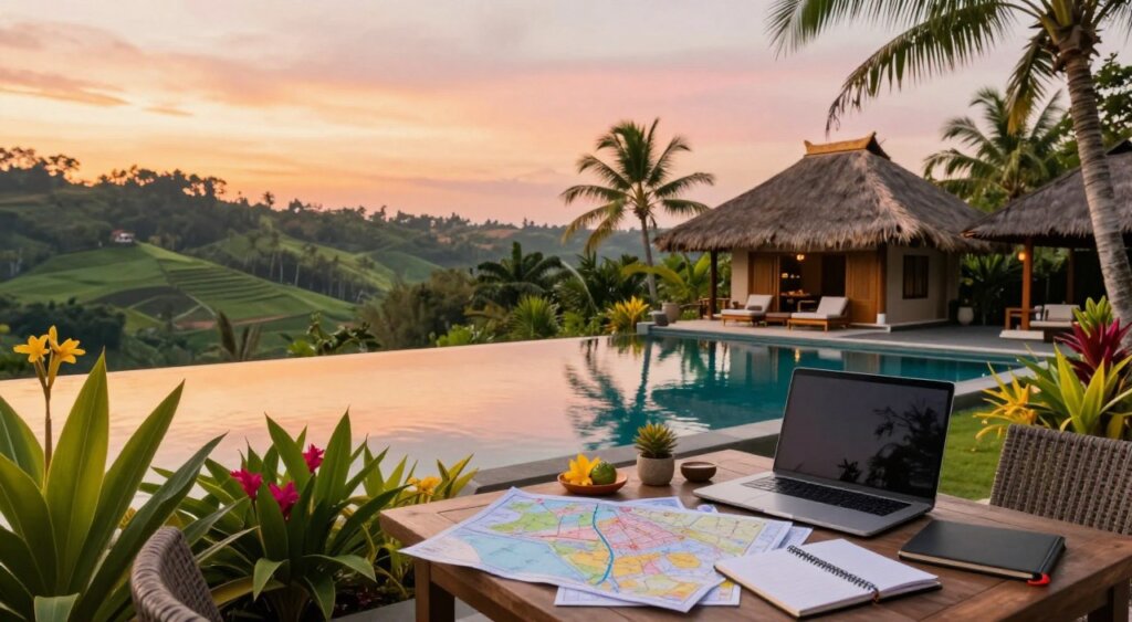 Bali planning accommodation time
