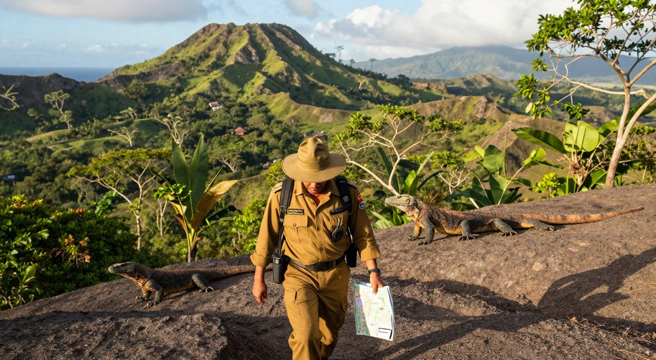 Komodo National Park Ranger