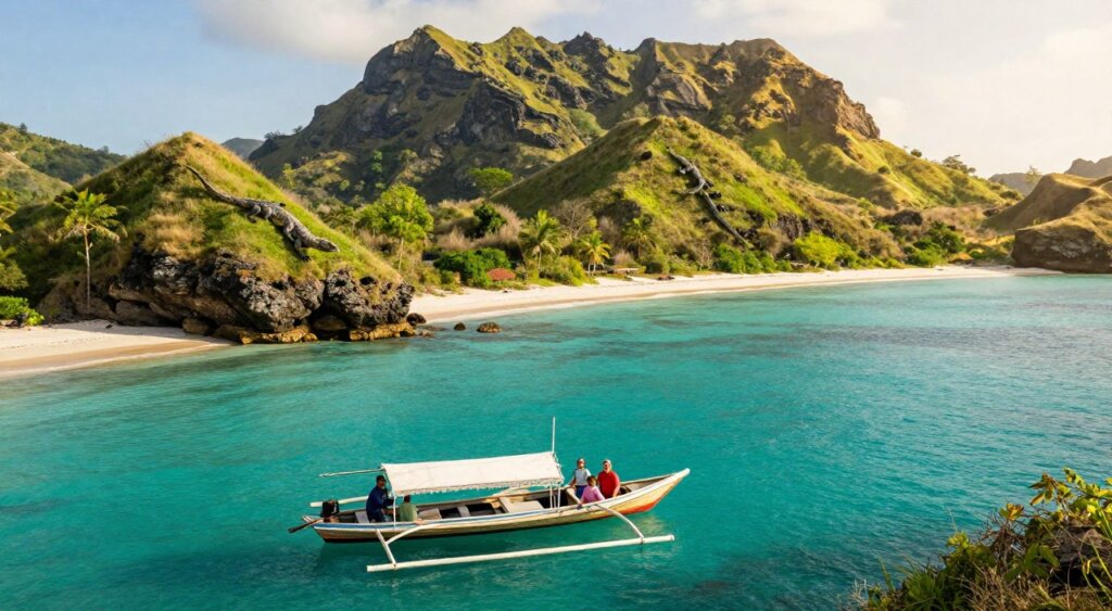 Komodo islands day trip attractions