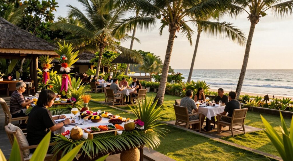 Kuta resort Nyepi atmosphere