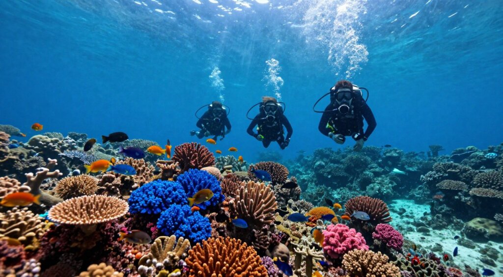 Raja Ampat diving and coral reefs
