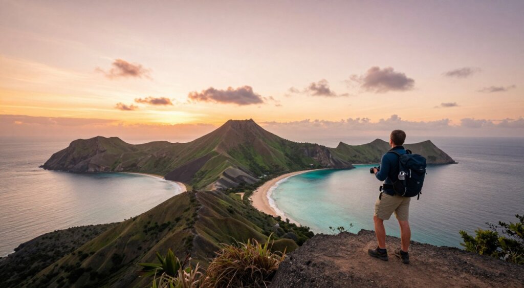 detailed hiking itinerary Padar Island