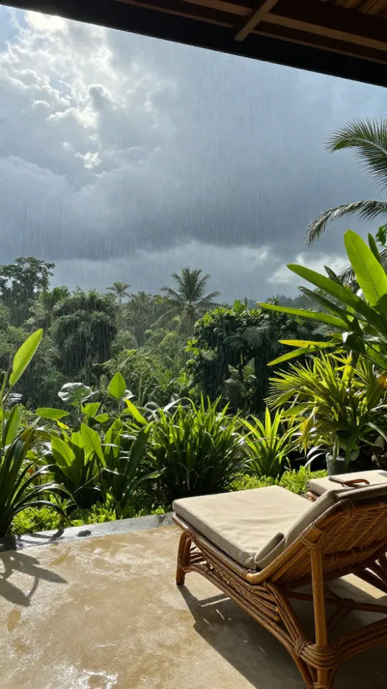 Showers Often Happen in Short Bursts