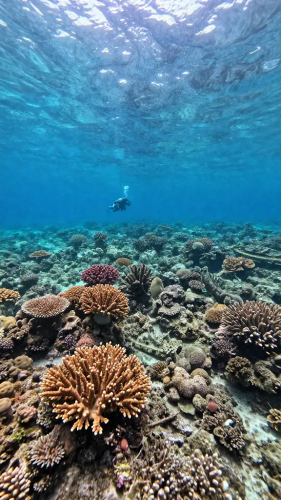 Spring Transitions and Emerging Corals in March