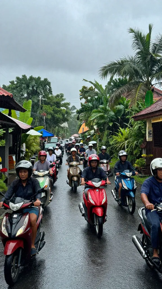 Traffic Jams Increase During Heavy Downpours