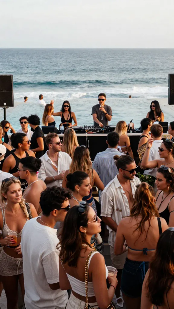 Day Club Atmosphere and Party Vibes