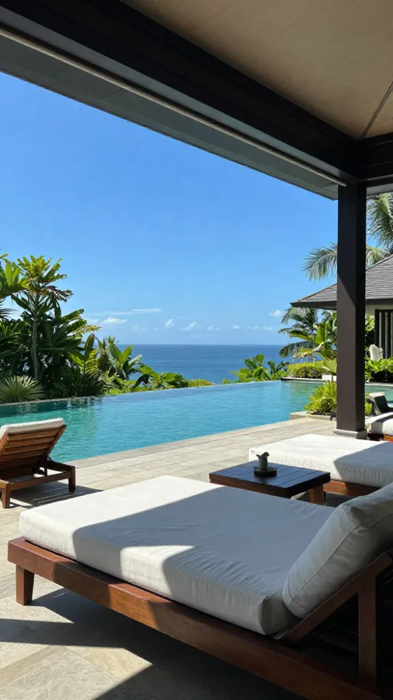 August for peak dry season sun