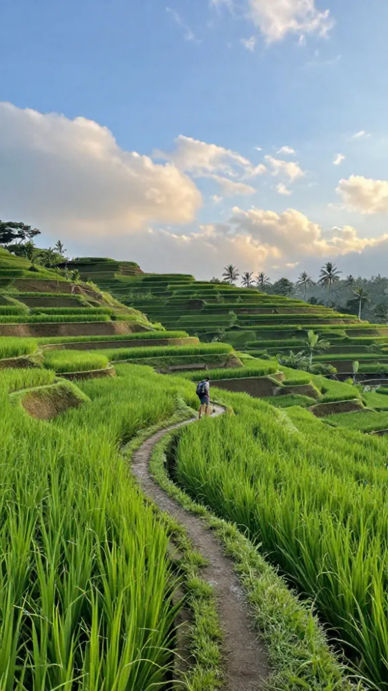 April for lush landscapes and hiking