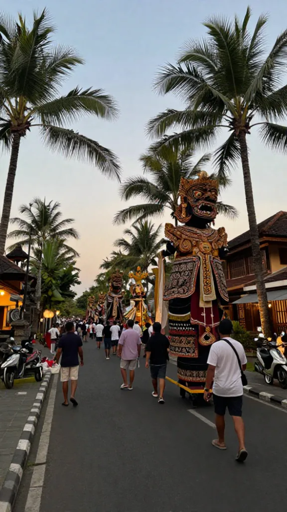 March for cultural experiences and Nyepi