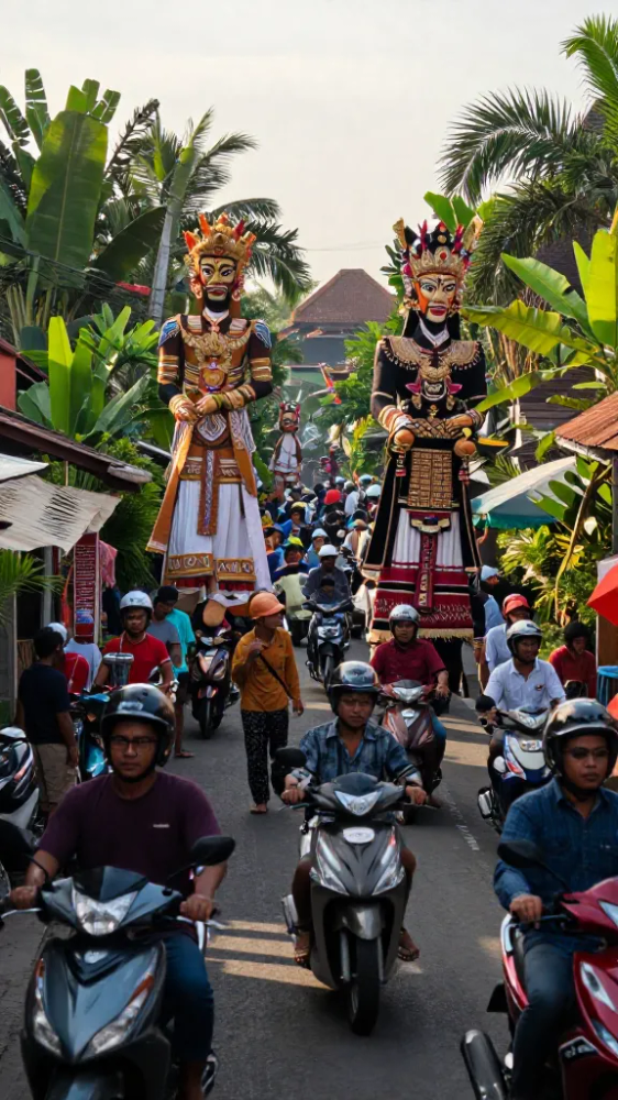 Midweek March Before Nyepi Preparations
