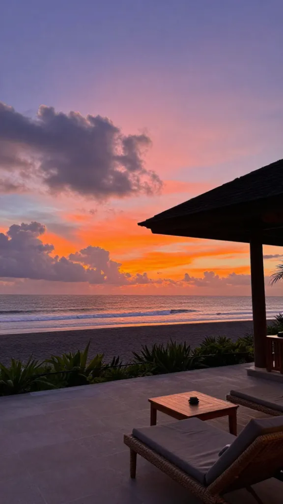 Stunning sunsets with dramatic cloud patterns