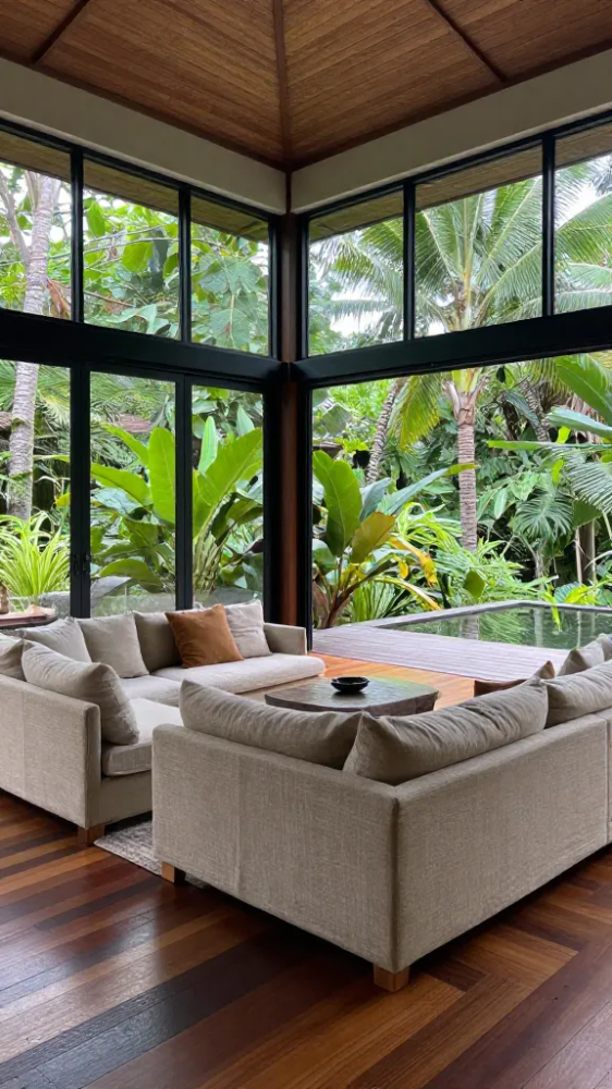 13 Design Secrets of a Bali Aesthetic Villa 10 Floor to Ceiling Glass Walls