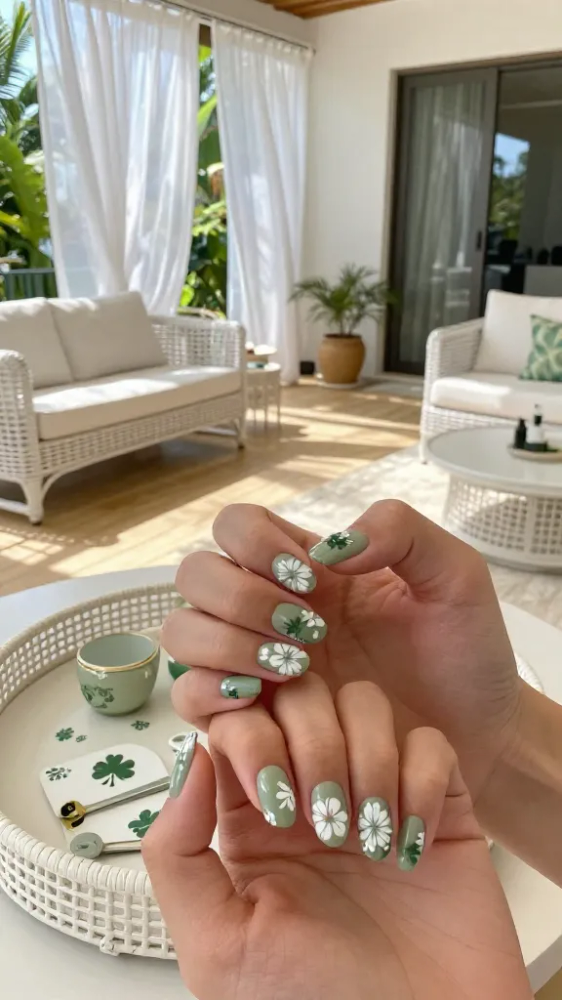 Cute Hibiscus Shamrock Blend