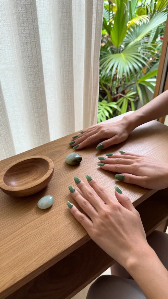 Polished Jade Stone Finish