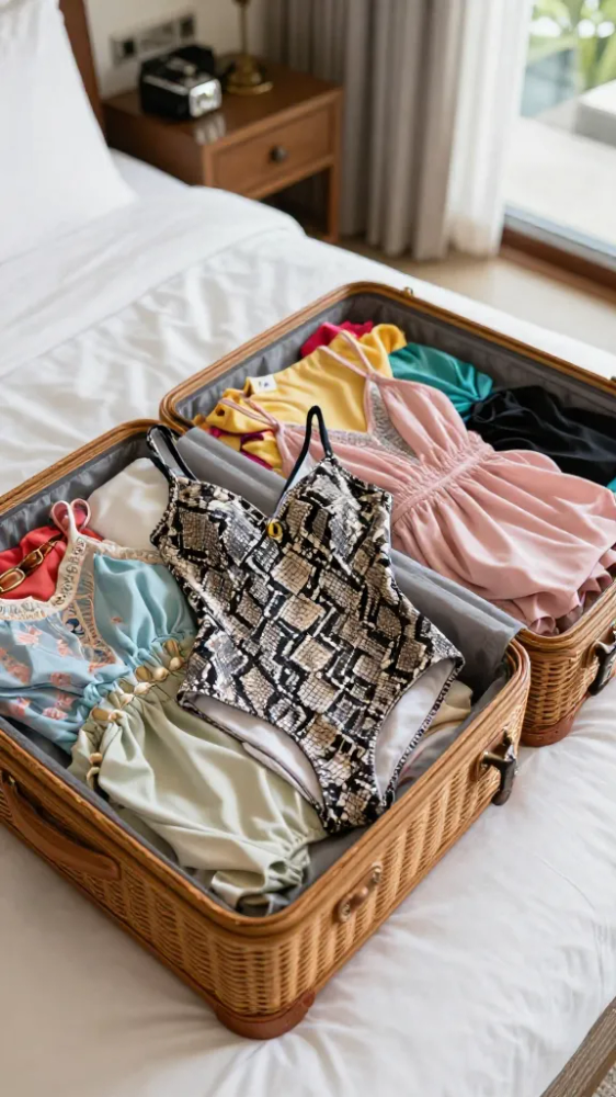 Reputation Snake Print Swimsuits