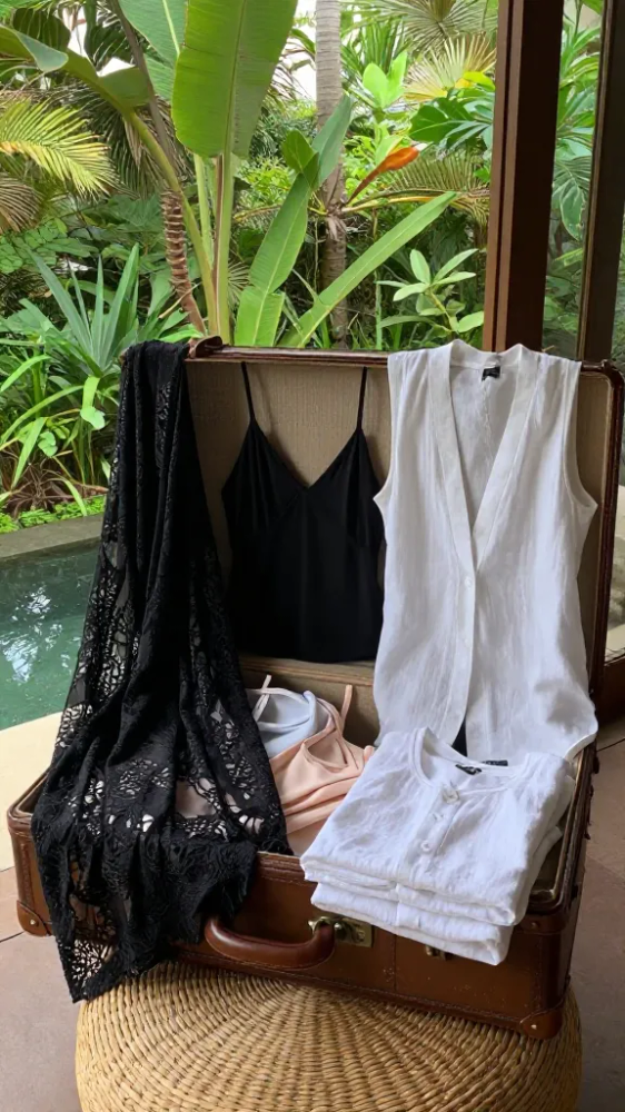 Tortured Poets Monochrome Beachwear