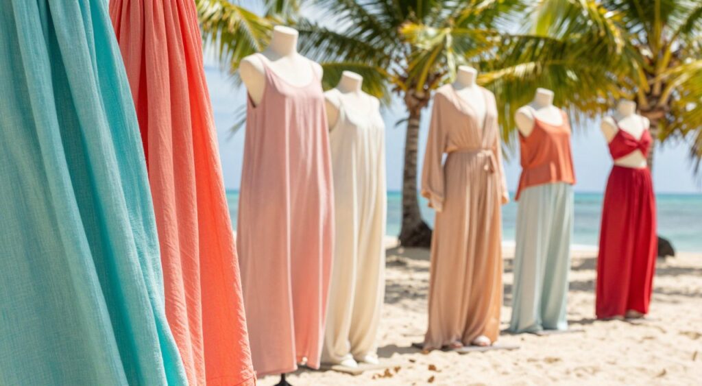 key fabrics for tropical climate