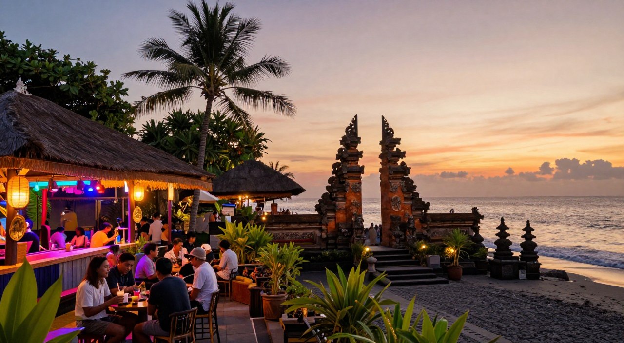 kuta's party scene vs. sacred holidays