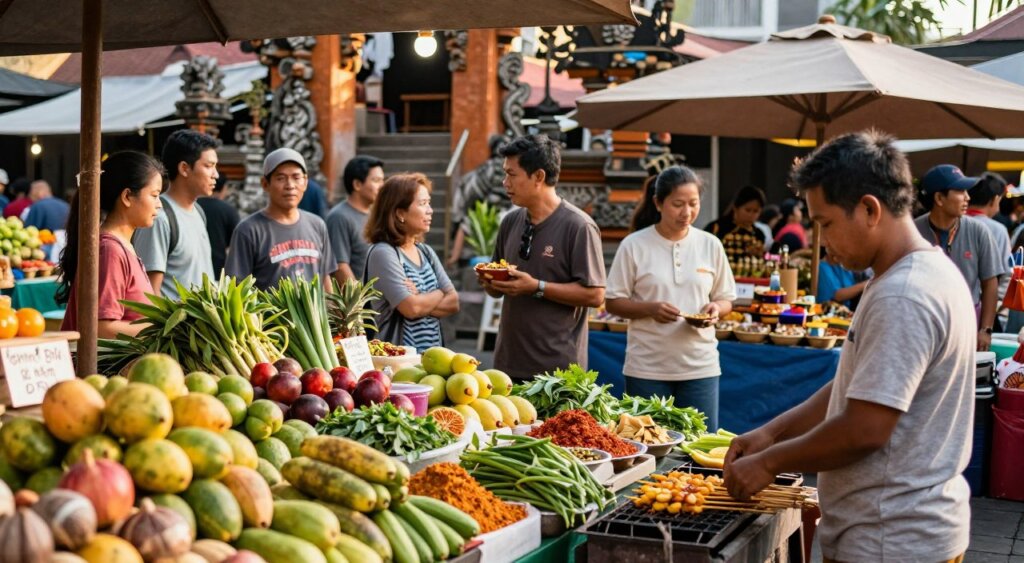 local markets and culinary delights in Kuta