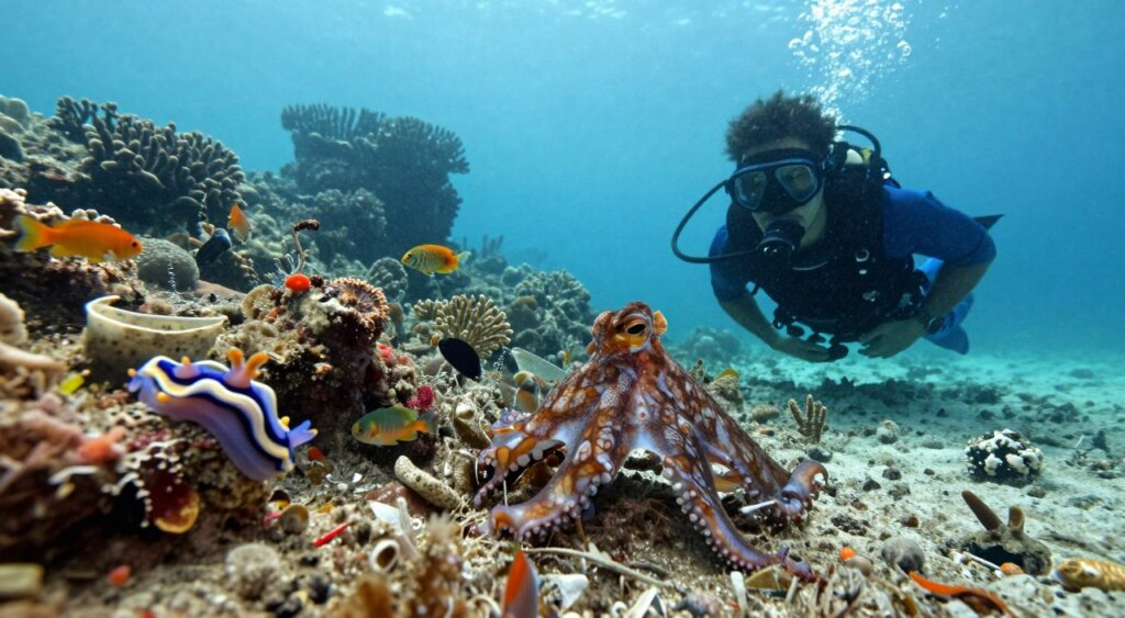 muck diving in Lembeh Strait