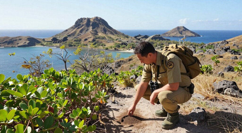 ranger patrol duties komodo national park