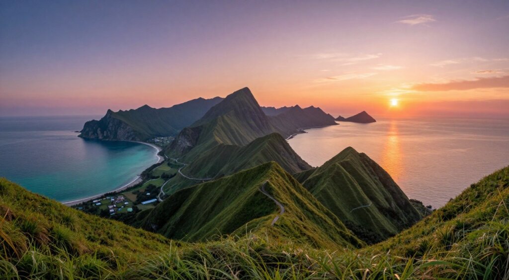 sunrise photography Padar Island