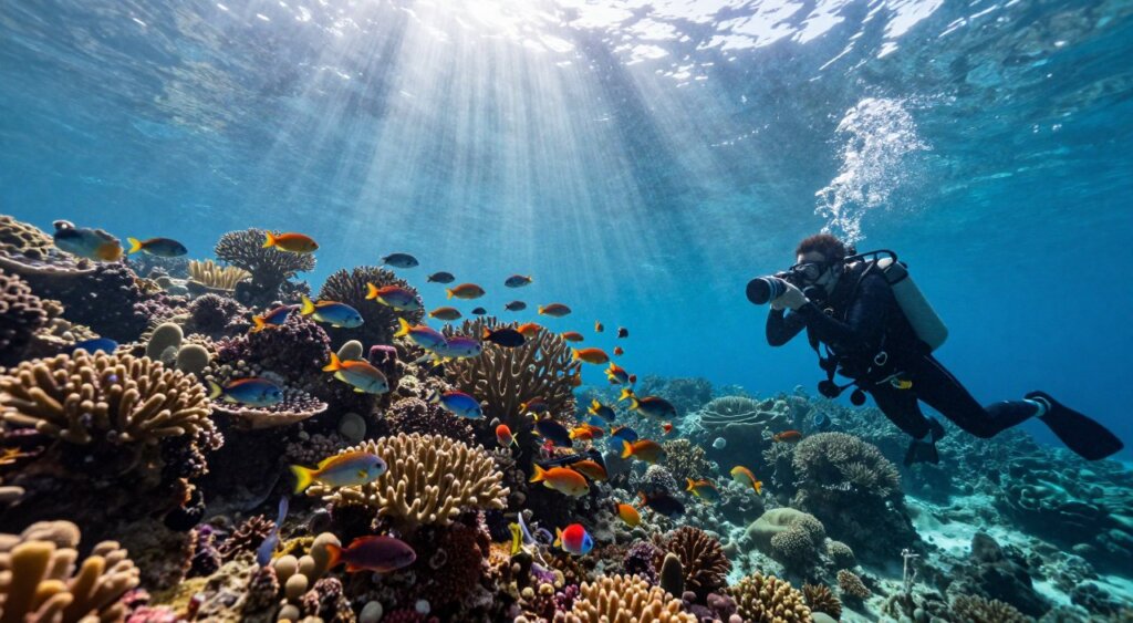 underwater photography natural light techniques