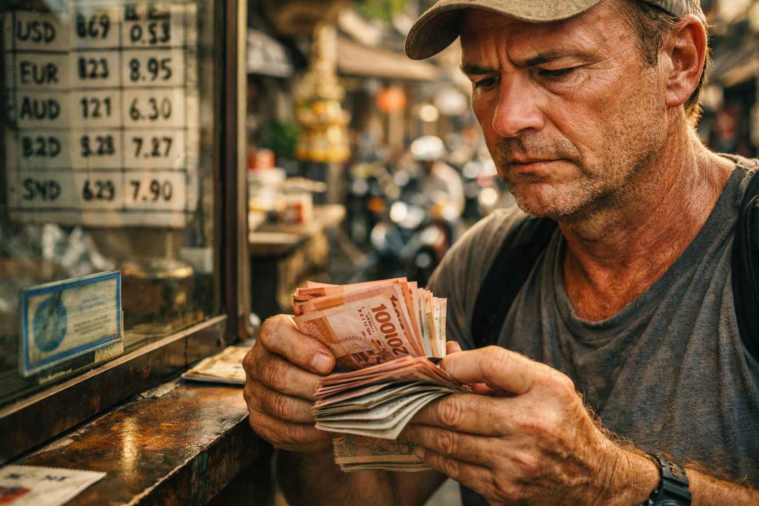 Bali Money Exchange Scams