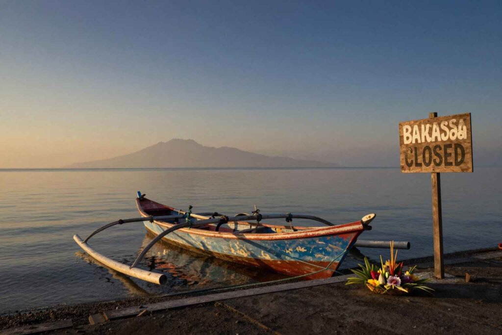 Bali Nyepi port closure