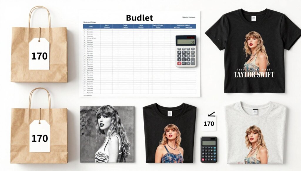 Budget planning Taylor Swift outfit shopping Bali