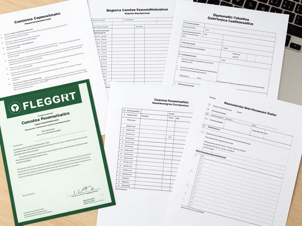 Customs documentation and import paperwork for international furniture shipment