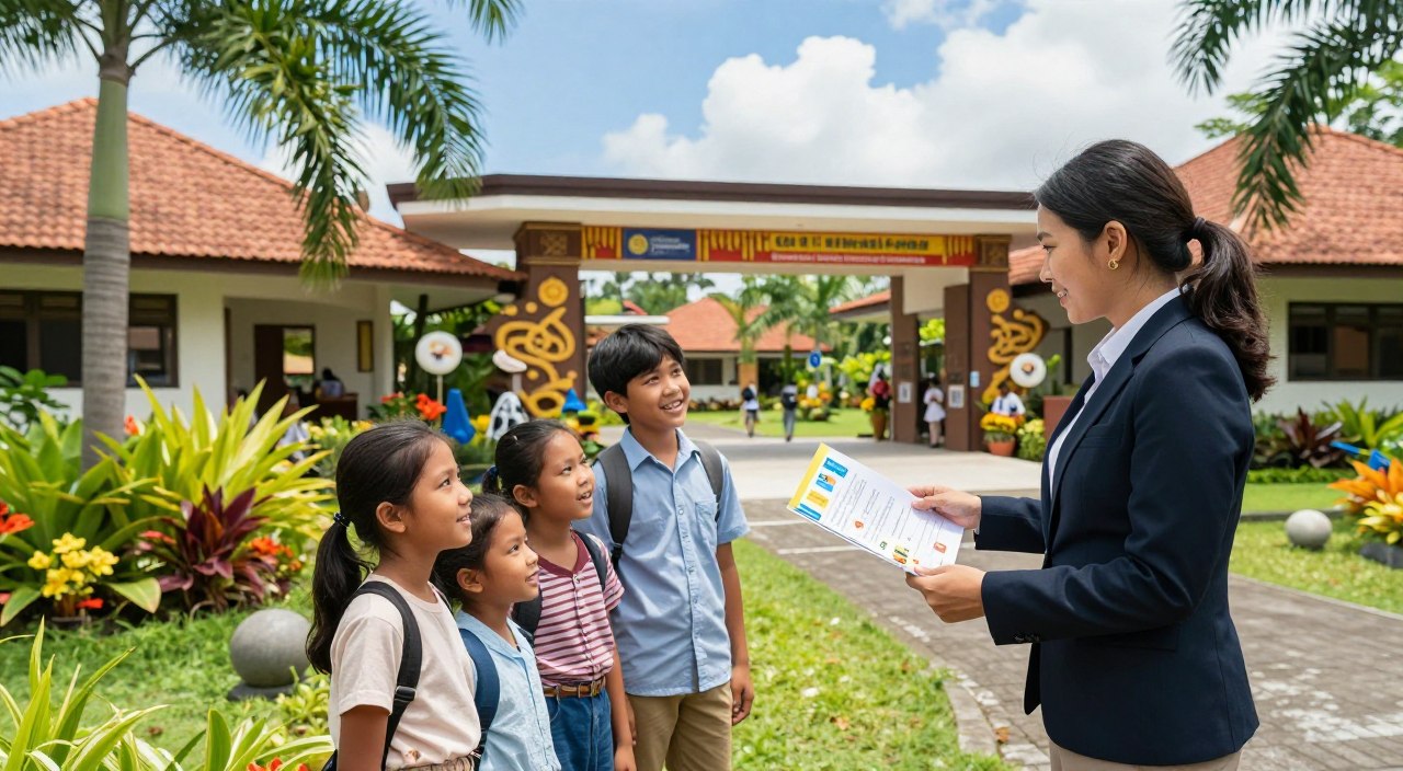 Enrolling children international schools Bali