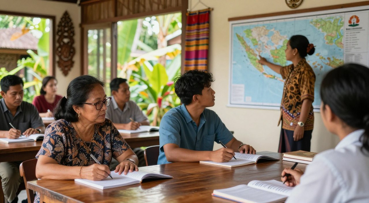 Learning Indonesian language programs Bali