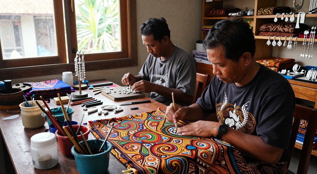 Making Your Own Bali Souvenir
