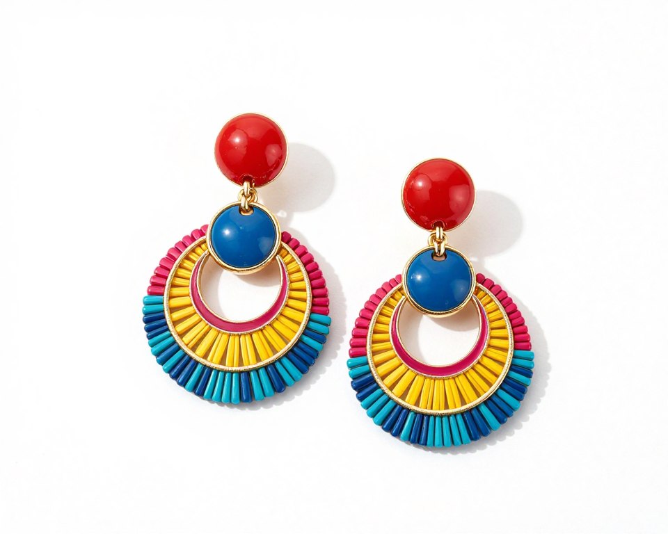 Statement earrings for vacation