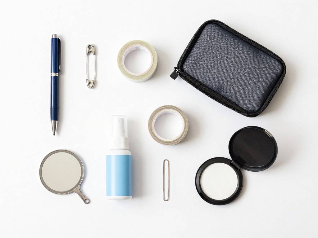 Travel emergency kit essentials for outfit maintenance