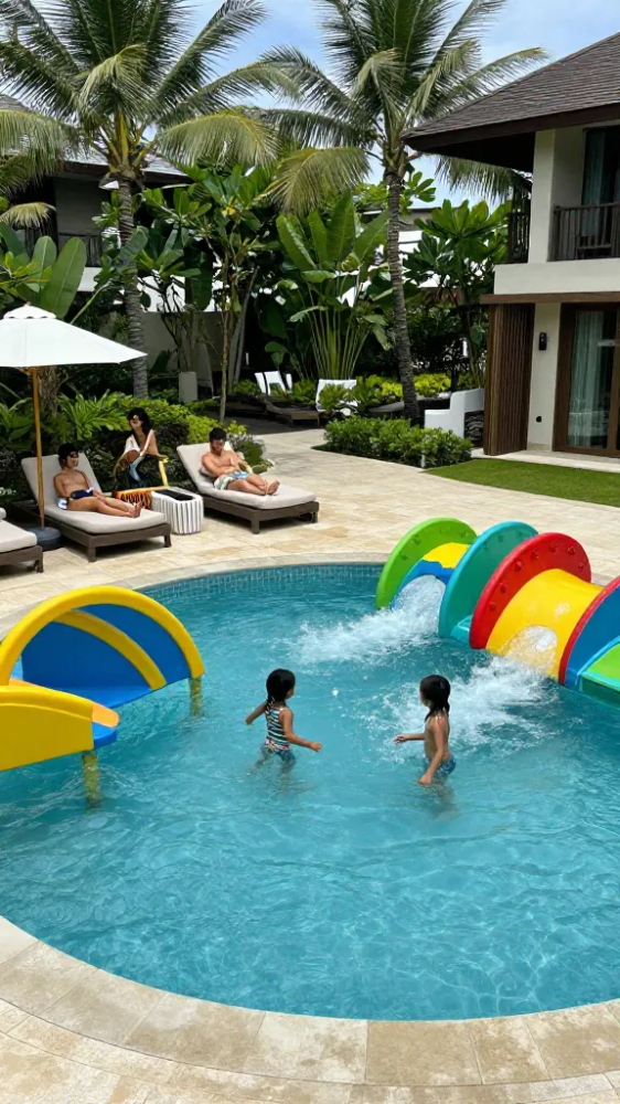 Family Friendly Resorts with Dedicated Splash Pools