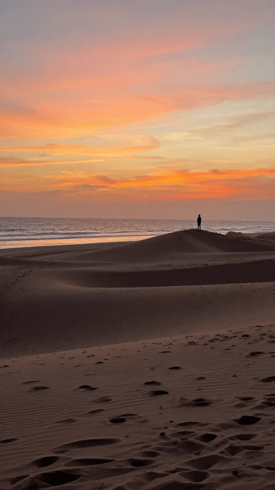 Quiet Sand Dunes Away From the Crowds