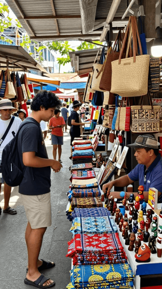 Bargain Hunting for Souvenirs at Kuta Art Market