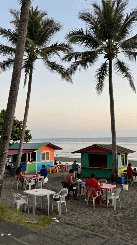 Local Warungs at Pantai Segara
