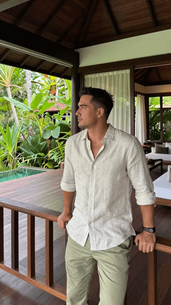 Breathable Linen Button Down Shirts