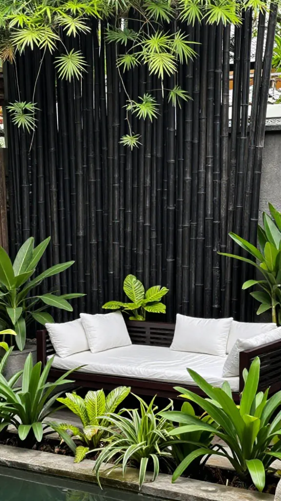 Natural Bamboo Fencing and Privacy Screens