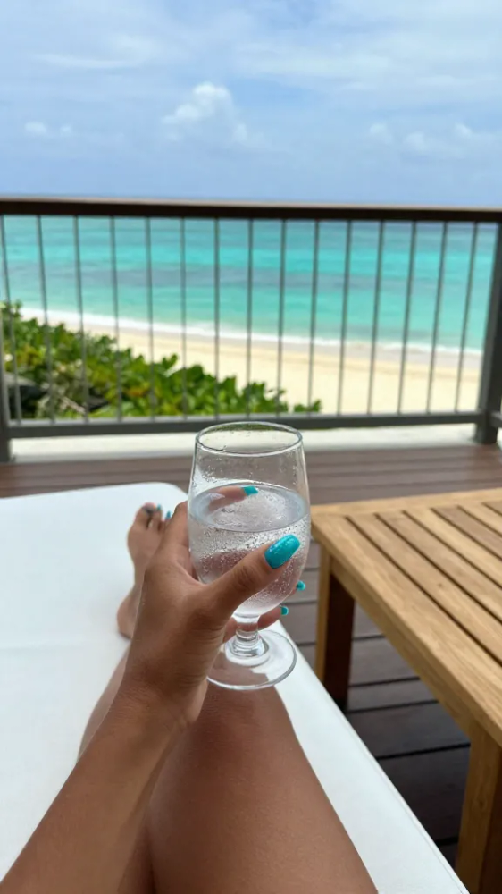 Deep Turquoise Jelly Nails