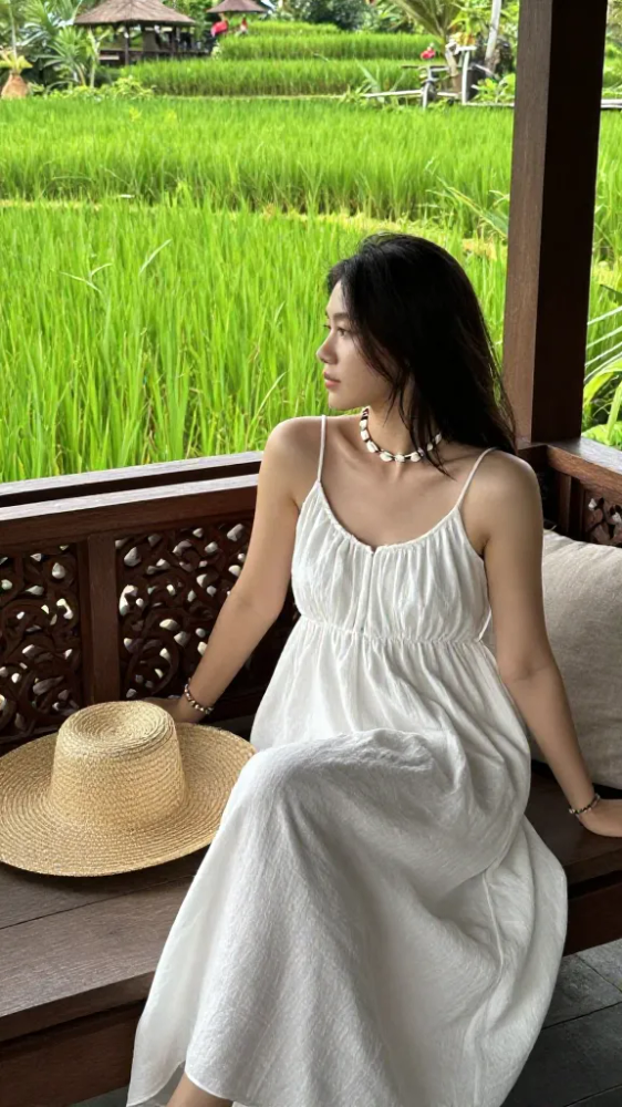 Woven Straw Hats and Shell Jewelry